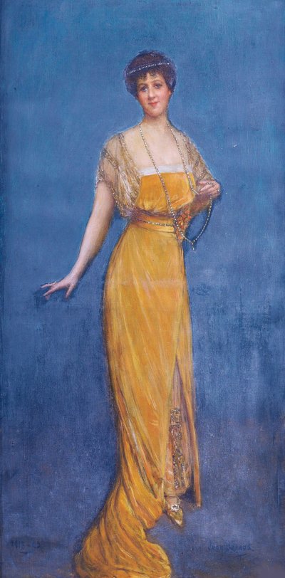布兰奇-韦斯尼奇夫人（Née Ulman）的肖像，1913年。 作者 让·贝罗