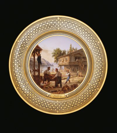 Corderie，约1820-35年 作者 让·查尔斯·德维尔（Jean Charles Develly）