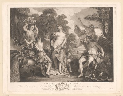 Oordeel van Paris
美丽的代价(物品上的标题） 作者 让·弗朗索瓦·德·特洛伊
