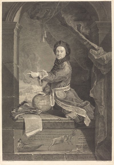 Pierre Louis Moreau de Maupertuis 作者 罗伯特·莱弗拉克锦标赛后的让·道勒