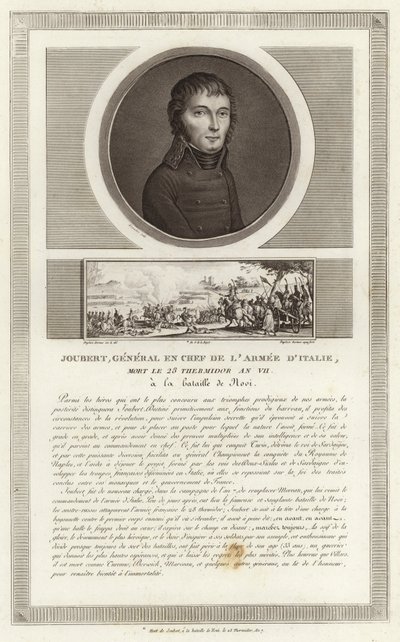 Barthelemy Catherine Joubert的肖像 作者 Jean Duplessi Bertaux