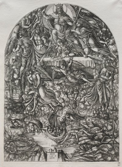 启示录：第七封印的开启，1561年。 作者 让·杜维
