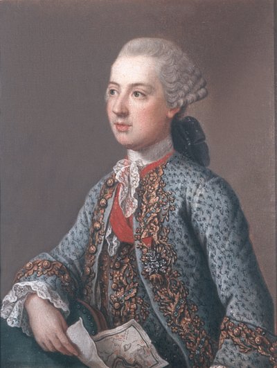 约瑟夫二世（1741-90）神圣罗马帝国皇帝和德国国王，1762年 作者 让·埃蒂安·利奥塔