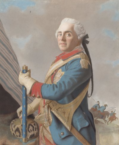 萨克森伯爵莫里茨的肖像 作者 Jean Étienne Liotard