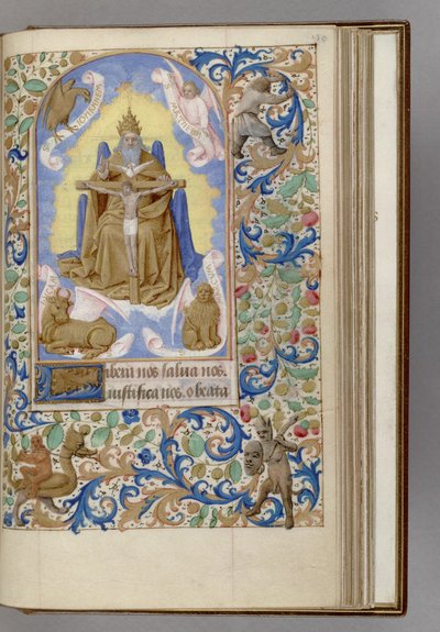 格纳登斯图尔小时手册，1450-1499年 作者 让·富凯