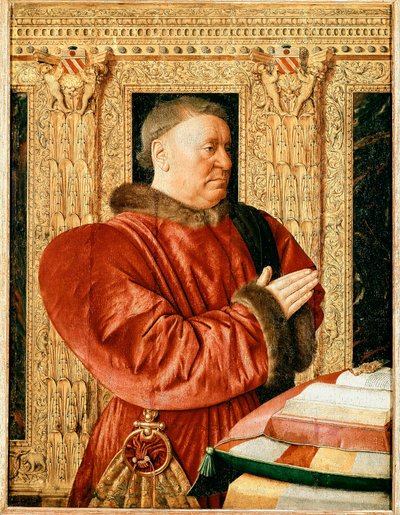 法国司法部长Guillaume Jouvenel des Ursins肖像（绘画 作者 让·富凯