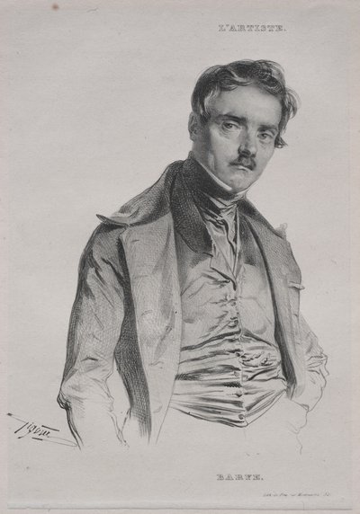 Antoine-Louis Barye。 作者 让·弗朗索瓦·吉古