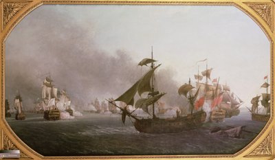 1779年7月6日，1788年，格林纳达海军海军作战 作者 让·弗朗索瓦·顺化