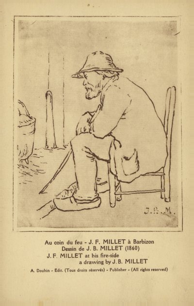 法国画家Jean-Francois Millet 作者 让·弗朗索瓦·米勒