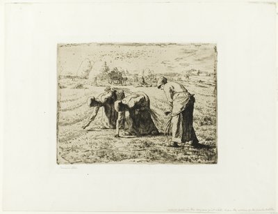 推独轮车的农民 作者 Jean-Francois Millet