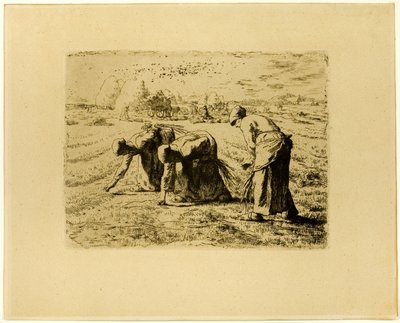 拾穗者 作者 Jean-Francois Millet