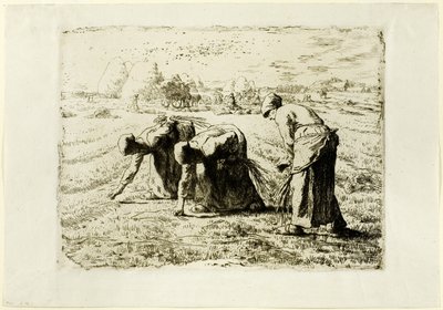 拾穗者 作者 Jean-Francois Millet