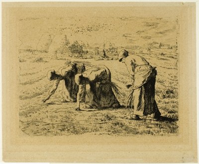 拾穗者 作者 Jean-Francois Millet