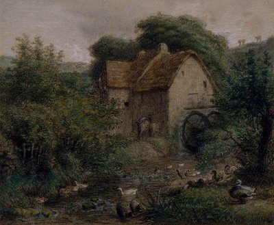 老磨坊 作者 Jean-Francois Millet