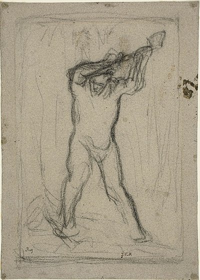 砍木机 作者 Jean-Francois Millet