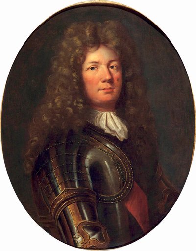 Vauban Sebastien the Prestre (1633-1707) 的肖像，法国元帅。 弗朗索瓦·德特洛伊 (1645-1730) 的画作。 凡尔赛博物馆。 作者 让·弗朗索瓦·德·特洛伊