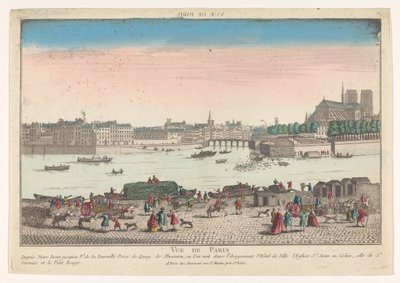 从米拉米昂河畔俯瞰巴黎城
Vue de Paris（作品名称） 作者 让·弗朗索瓦·道蒙