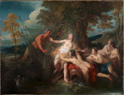 潘和西林克斯 作者 Jean-François de Troy