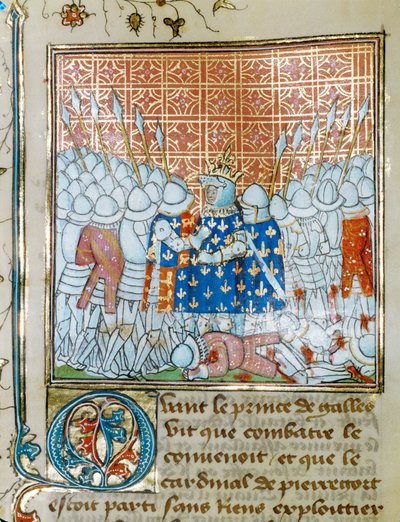 普瓦捷战役，9月... 作者 让·弗洛萨特