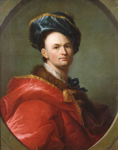 自画像 作者 Jean Gaspard Heilmann