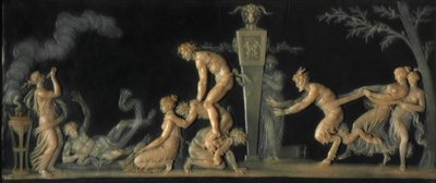 跳蛙游戏，1785年。 作者 让·纪尧姆·莫伊特