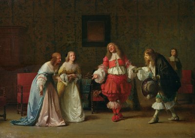 Mascarille 1865年向Cathos和Madelon赠送Jodelet 作者 让·海格斯佩的表弟