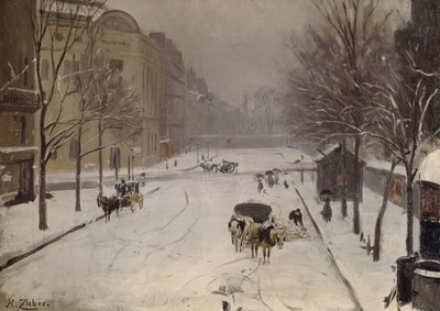 Rennes Raspail Crossroads，c.1889 作者 让·亨利·祖伯