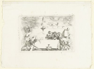 Discipelen te Emmaüs 作者 塞巴斯蒂亚诺·里奇（Sebastiano Ricci）