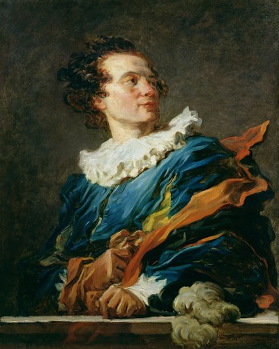 幻想图：圣非住持的肖像（1727-91）1769 作者 Jean Honore Fragonard