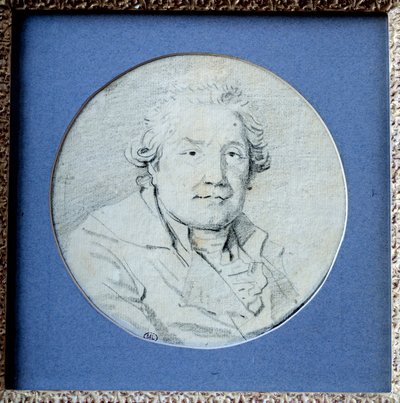 自画像。 让·奥诺雷·弗拉戈纳尔 (1732-1806) 的绘画 作者 Jean Honore Fragonard