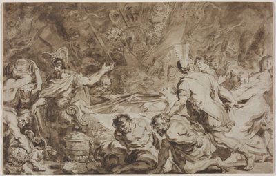 德西乌斯的葬礼 作者 Jean-Honore Fragonard