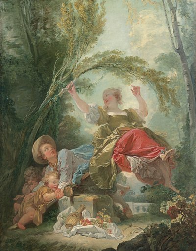 跷跷板 作者 Jean Honore Fragonard