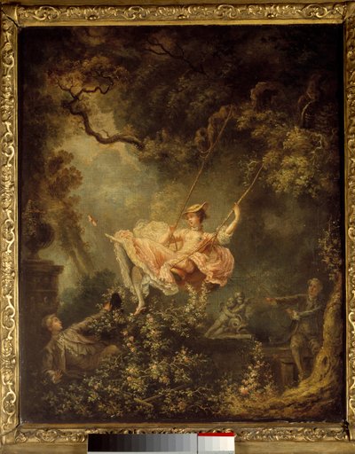 埃斯卡波莱特。 让·奥诺雷·弗拉戈纳尔 (1732-1806) 的绘画 作者 让·奥诺雷·弗拉戈纳尔