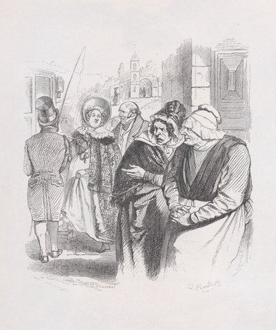 哥顿出自《贝朗热全集》，1836年。 作者 让·伊格纳斯·伊西多尔·杰拉德