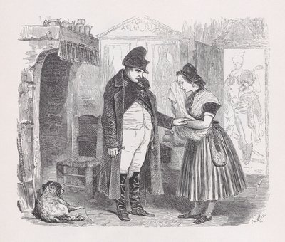 人民的回忆》选自《贝朗热全集》，1836年。 作者 让·伊格纳斯·伊西多尔·杰拉德