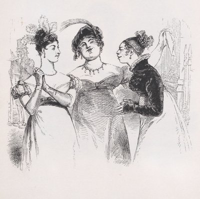 这些女士的意见来自《贝朗热全集》，1836年。 作者 Jean Ignace Isidore Gérard