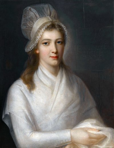 夏洛特·科迪肖像1768-1793 作者 让·雅克·豪尔（Jean Jacques Hauer）