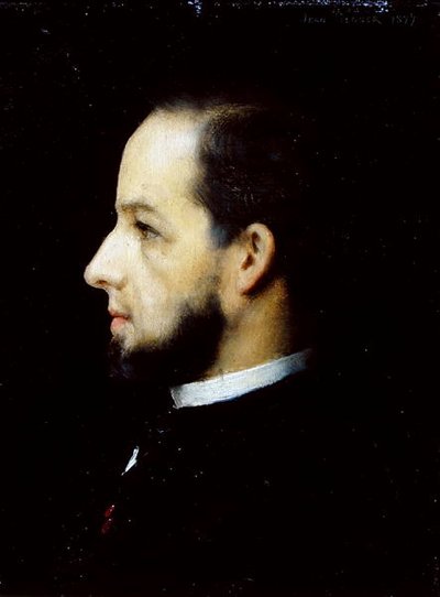 让·本纳的肖像（1836-1906） 作者 Jean Jacques Henner