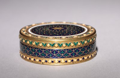 圆盒，1779-80 作者 让·约瑟夫·巴里尔
