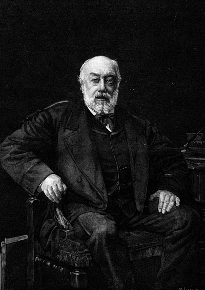 古斯塔夫-纳多（1820-1893）的肖像，法国歌唱家。根据让-约瑟夫-韦尔茨（1849-1927）的画作雕刻的。载于1881年3月26日《图画世界》第1252期。 作者 让·约瑟夫·维尔茨