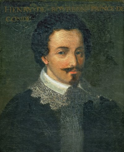 波旁康德的亨利一世的肖像 作者 Jean Laurent Mosnier