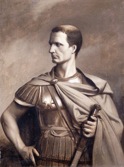 朱利叶斯·塞瑟肖像，半身， 作者 Jean Leon Gerome
