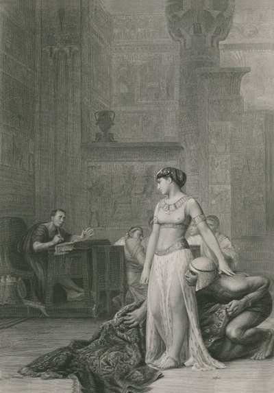 克利奥帕特拉和凯撒 作者 Jean Leon Gerome