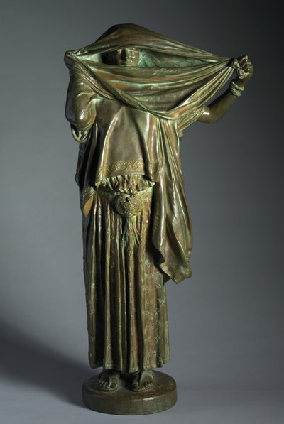 带面纱的女人，c。 1891年。 作者 让·莱昂·杰罗姆