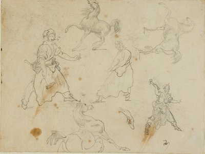 铁匠和马匹研究 作者 让·路易·安德烈·西奥多·杰里科