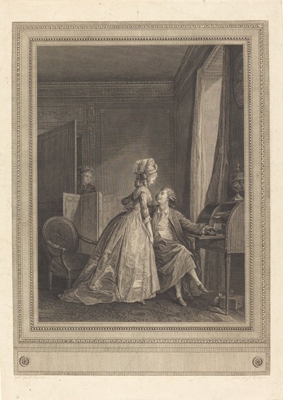诱人的报价 作者 Jean Louis Delignon after Nicolas Lavreince