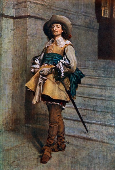 骑士：路易十三时代，1861年，1912年。 作者 让·路易斯·欧内斯特·迈森尼尔