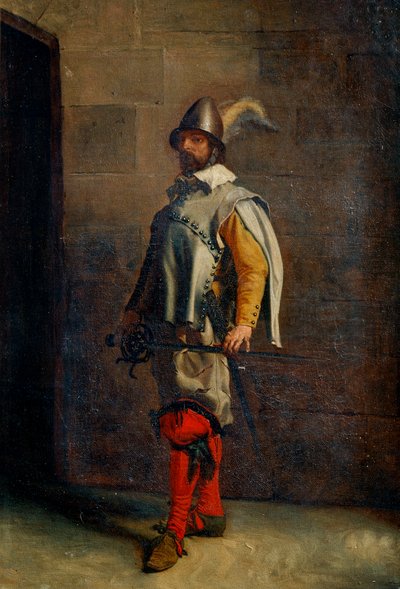 雨格诺派，十九世纪。 作者 让·路易斯·欧内斯特·迈森尼尔