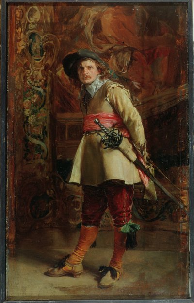 火枪手，1870年 作者 Jean Louis Ernest Meissonier