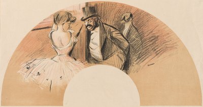 巴尔-加瓦尼风扇 作者 Jean-Louis Forain